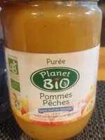 Mängden socker i Purée pommes pêches