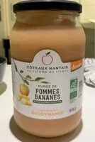 Mängden socker i Purée de pommes bannanes