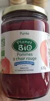 Mängden socker i Purée de pommes à chair rouge