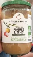 Mängden socker i Purée de Pommes Litchis