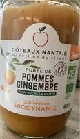 Mängden socker i Purée de pommes gingembre