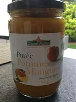 Mängden socker i Purée Mangues Pommes