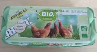 Mängden socker i Oeufs Bio Kerhoas