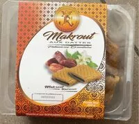 Mängden socker i Makrout aux dattes
