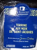 Mängden socker i Terrine aux noix de saint-Jacques