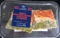 Mängden socker i terrine au rouget barbet cinnabare et aux légumes à la provençale