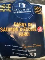 Mängden socker i Darne de saumon d'Ecosse farci