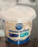 Mängden socker i Rillettes de Thon