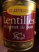 Mängden socker i Lentilles au jarret de porc