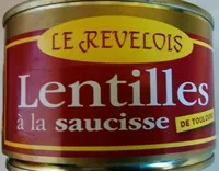 Mängden socker i Lentilles à la Saucisse de Toulouse