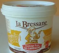 Mängden socker i Fromage frais de campagne (6% MG)