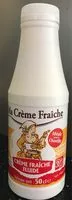 Mängden socker i Crème fraîche fluide