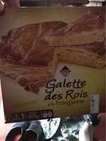 Mängden socker i Galette frangipane