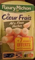 Mängden socker i Le cœur frais Ail & Fines heres