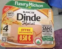 Mängden socker i Blanc de dinde halal