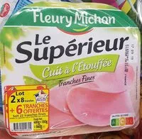 Mängden socker i Jambon cuit à l étouffée