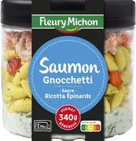 Mängden socker i Saumon & gnocchetti, sauce ricotta épinards