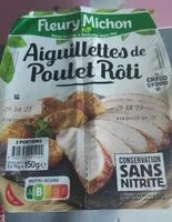 Mängden socker i Aiguillettes de poulet roti