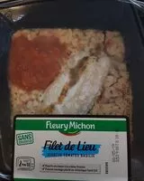 Mängden socker i Filet de lieu Risotto Tomates Basilic