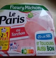 Mängden socker i Jambon le paris