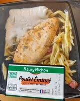 Mängden socker i Poule émincé pâtes, sauce parmesan