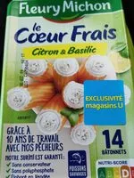 Mängden socker i Surimi citron basilic