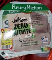 Mängden socker i Jambon zéro nitrites