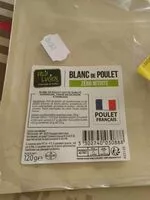 Mängden socker i Blanc de poulet zero nitrite