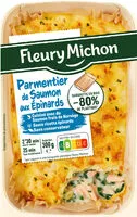 Mängden socker i Parmentier de Saumon sauce ricotta et épinards