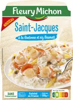 Mängden socker i ST Jacques à la bretonne & riz basmati