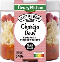 Mängden socker i Chorizo doux farfalles et piperade basque