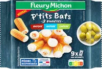 Mängden socker i P'tits Bats - 3 variétés - BASQUE / NATURE / CHEVRE