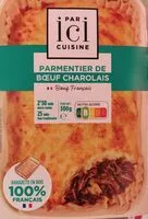 Mängden socker i Parmentier de boeuf charolais