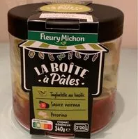 Mängden socker i Tagliatelles au basilic sauce norma pecorino