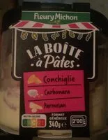 Mängden socker i Conchiglie carbonara parmesan