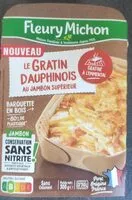 Mängden socker i Le Gratin dauphinois au jambon supérieur