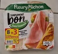 Mängden socker i jambon simplement bon sans couenne