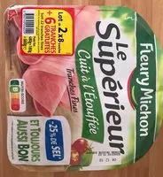 Mängden socker i Le superieur cuit a l'etouffee tranches fines