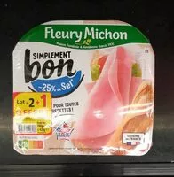 Mängden socker i Jambon cuit