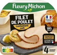 Mängden socker i Filet de POULET LENTEMENT CUIT