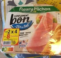 Mängden socker i Simplement bon - 25% de Sel 4 tranches (lot de 2)