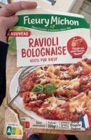 Mängden socker i Ravioli bolognaise