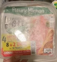 Mängden socker i 8+2 tranche jambon sans couenne