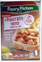 Mängden socker i Poulet rôti frites dorées au four