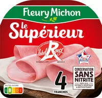 Mängden socker i Jambon de porc Label Rouge Sans Nitrite