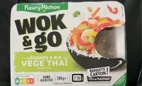 Mängden socker i Wok & Go Légumes & Riz Vege Thaï