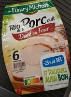 Mängden socker i Roti de porc doré au four