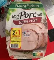 Mängden socker i Roti de porc cuit