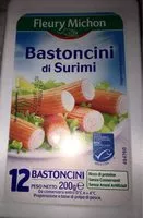 Mängden socker i Bastoncini di Surimi