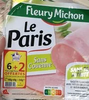 Mängden socker i Le paris